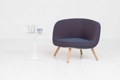 Vintage Sessel VIA57 von KiBiSi für Fritz Hansen in Blau