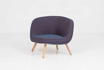 Vintage Sessel VIA57 von KiBiSi für Fritz Hansen in Blau