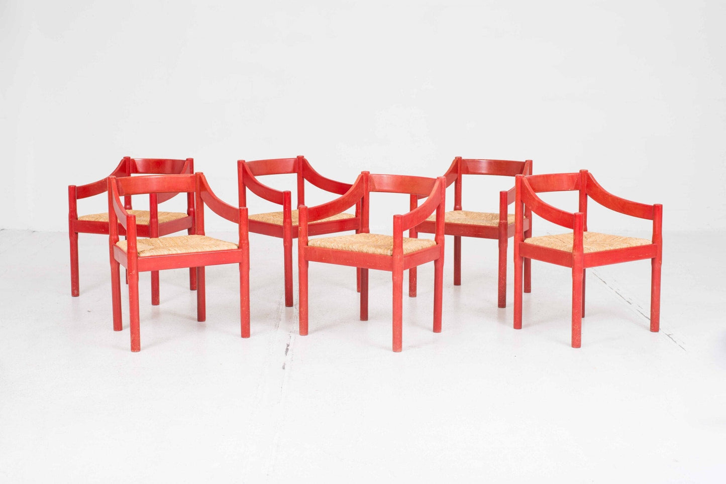 Chaise vintage Carimate par Vico Magistretti pour Fratelli Comi