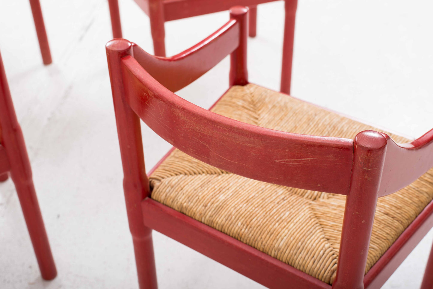 Chaise vintage Carimate par Vico Magistretti pour Fratelli Comi