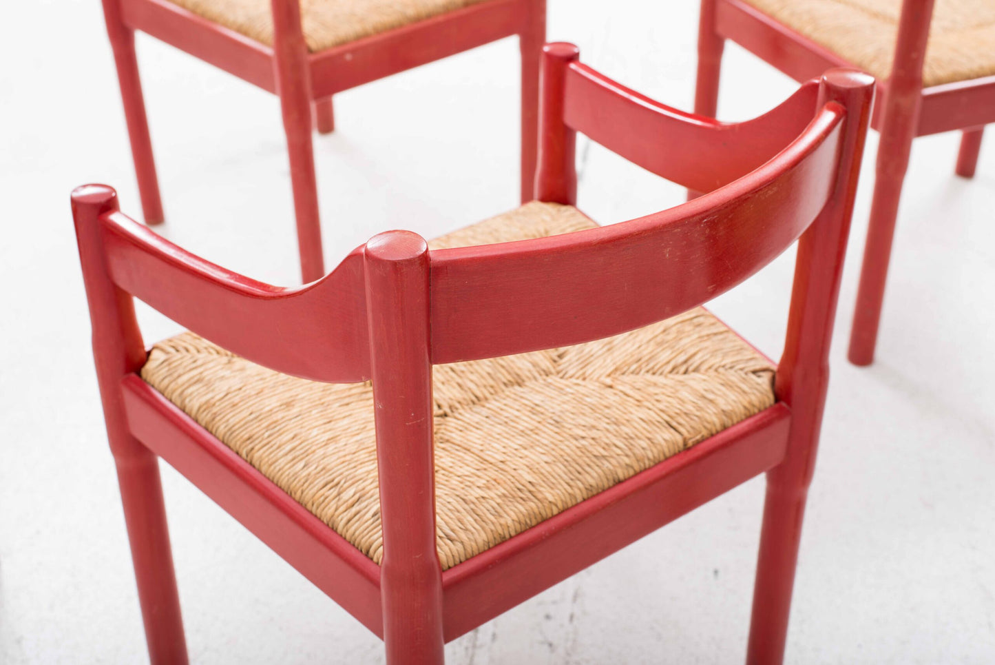 Chaise vintage Carimate par Vico Magistretti pour Fratelli Comi