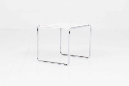 Vintage Couchtisch Laccio 1 von Marcel Breuer für Gavina/Knoll in Weiß