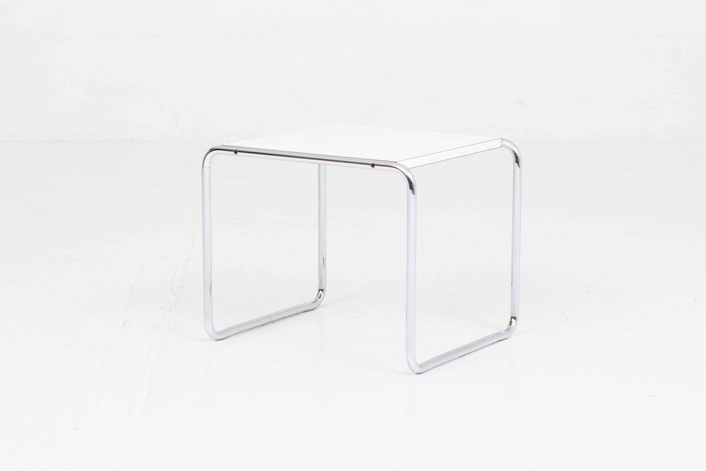 Vintage Couchtisch Laccio 1 von Marcel Breuer für Gavina/Knoll in Weiß
