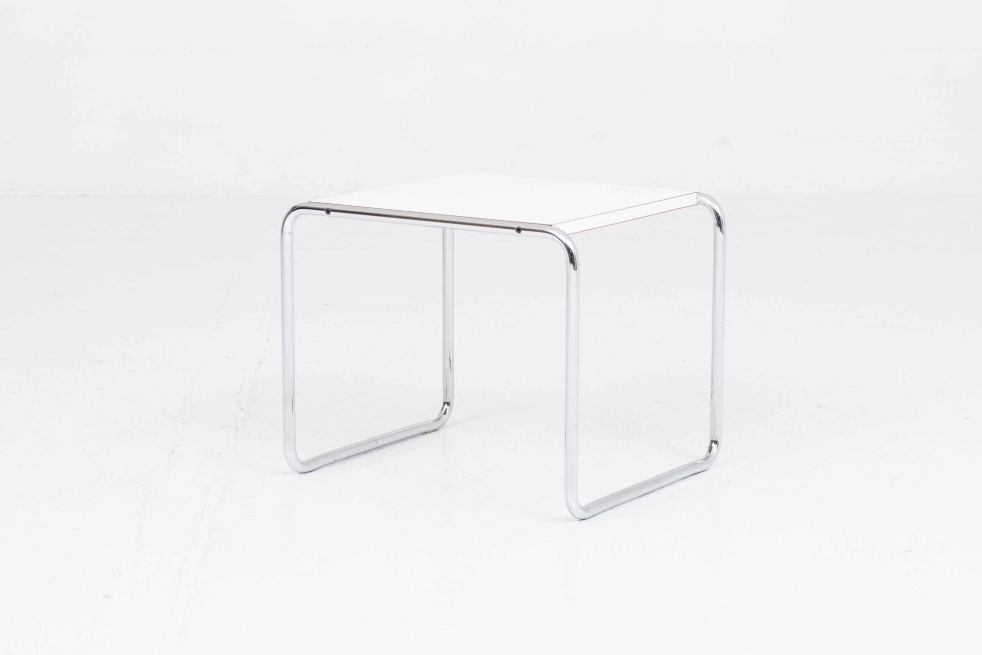 Vintage Couchtisch Laccio 1 von Marcel Breuer für Gavina/Knoll in Weiß