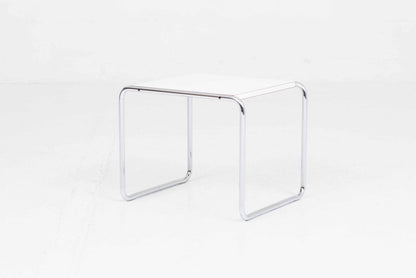 Vintage Couchtisch Laccio 1 von Marcel Breuer für Gavina/Knoll in Weiß