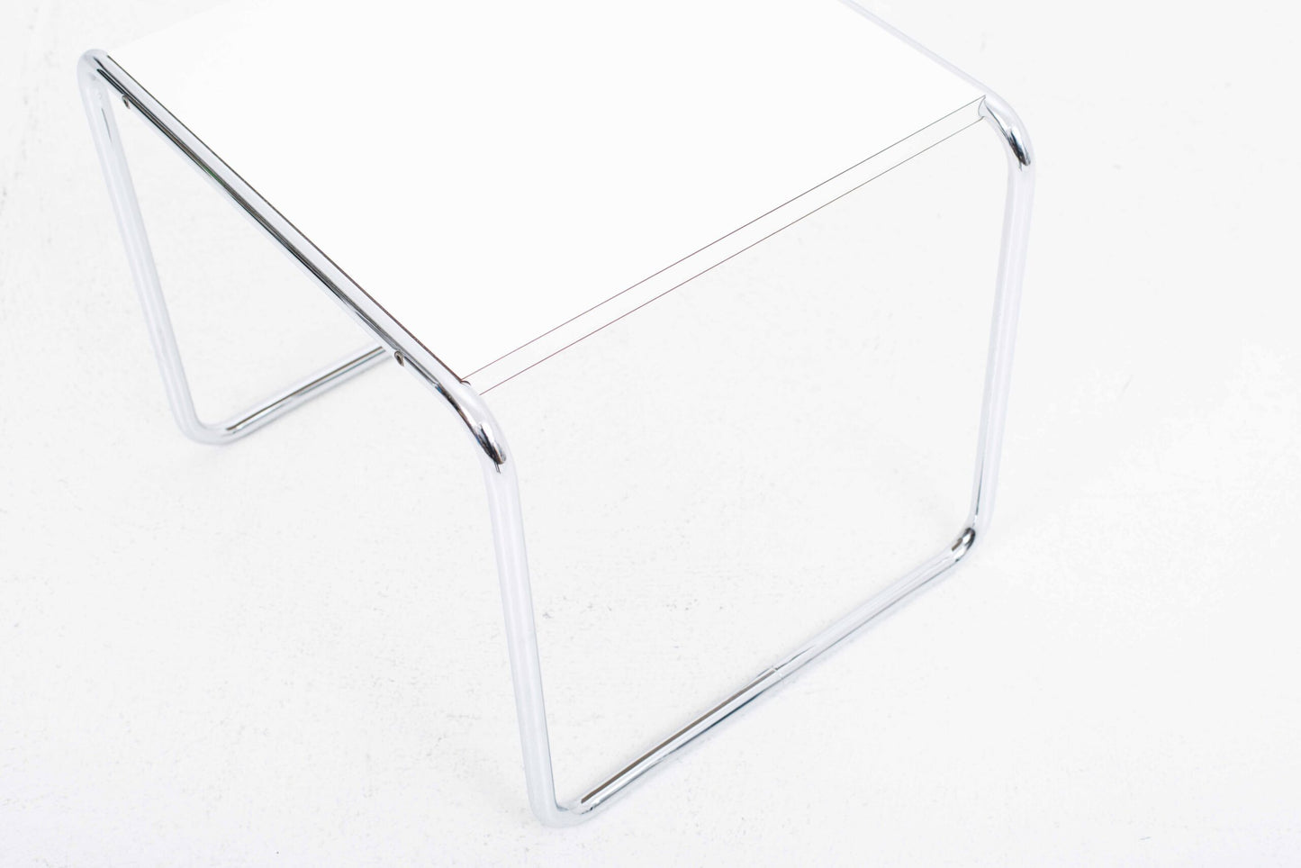 Vintage Couchtisch Laccio 1 von Marcel Breuer für Gavina/Knoll in Weiß