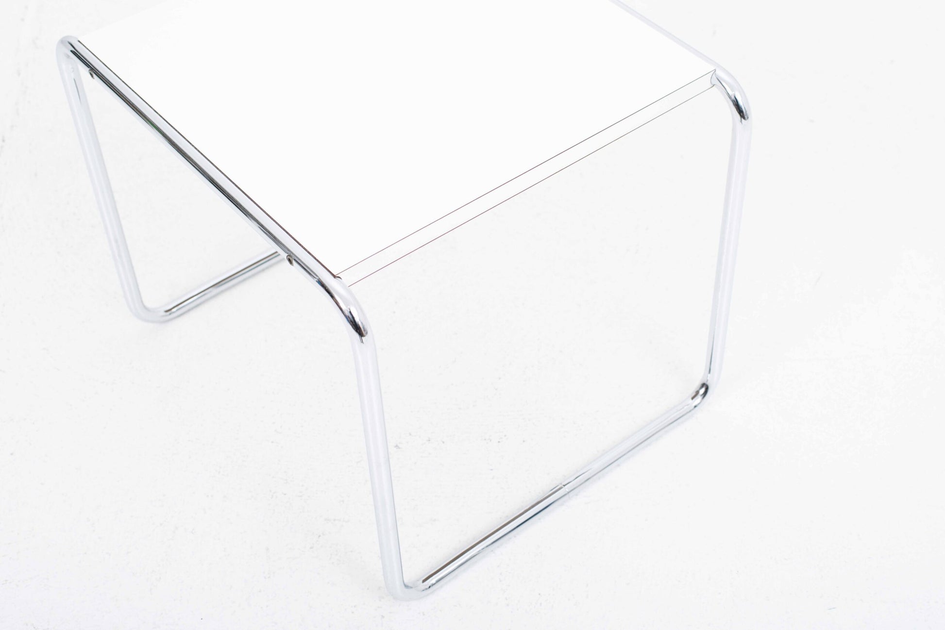 Vintage Couchtisch Laccio 1 von Marcel Breuer für Gavina/Knoll in Weiß