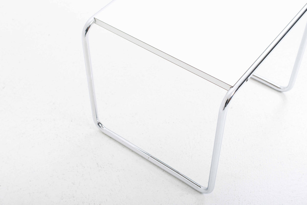 Vintage Couchtisch Laccio 1 von Marcel Breuer für Gavina/Knoll in Weiß