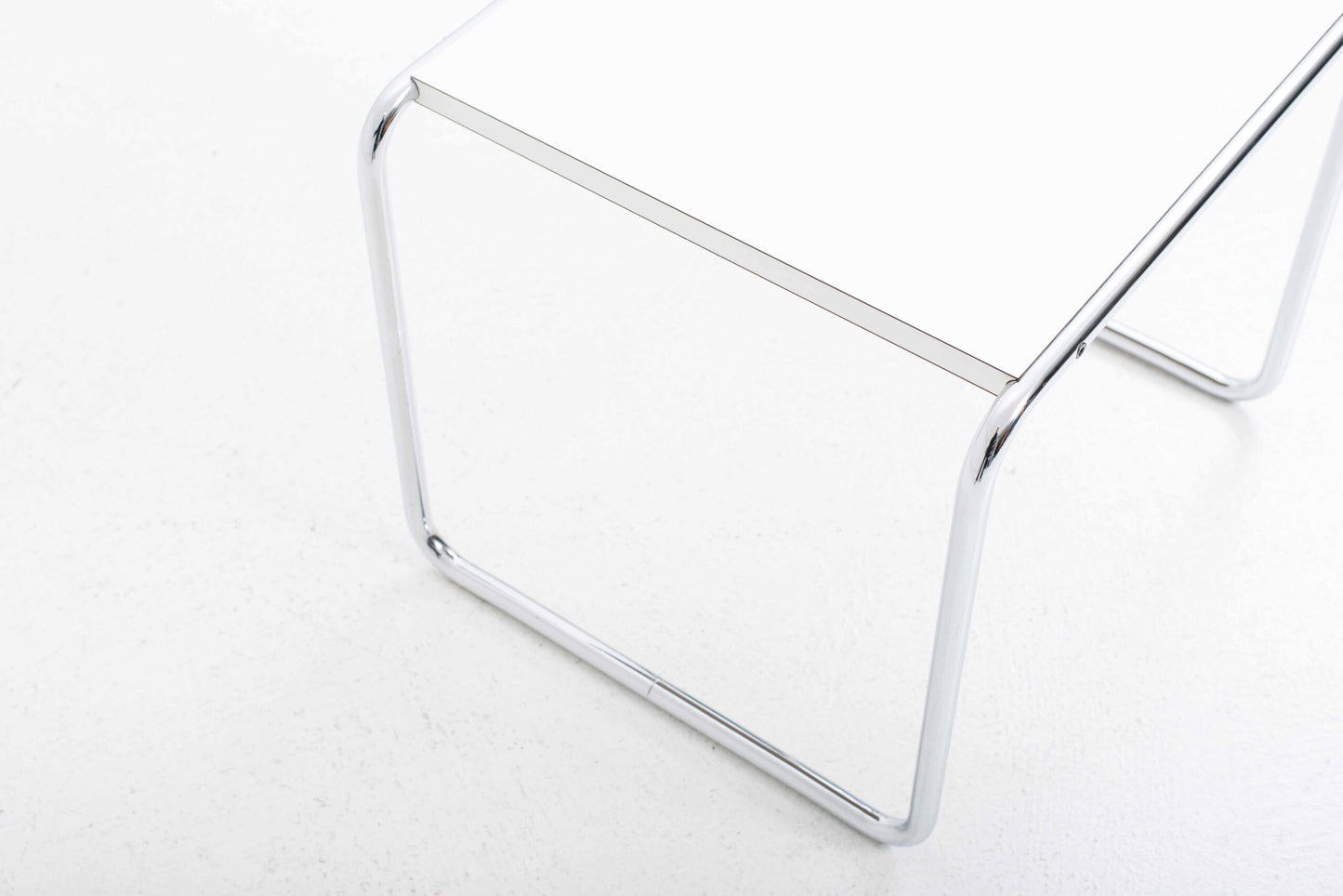 Vintage Couchtisch Laccio 1 von Marcel Breuer für Gavina/Knoll in Weiß