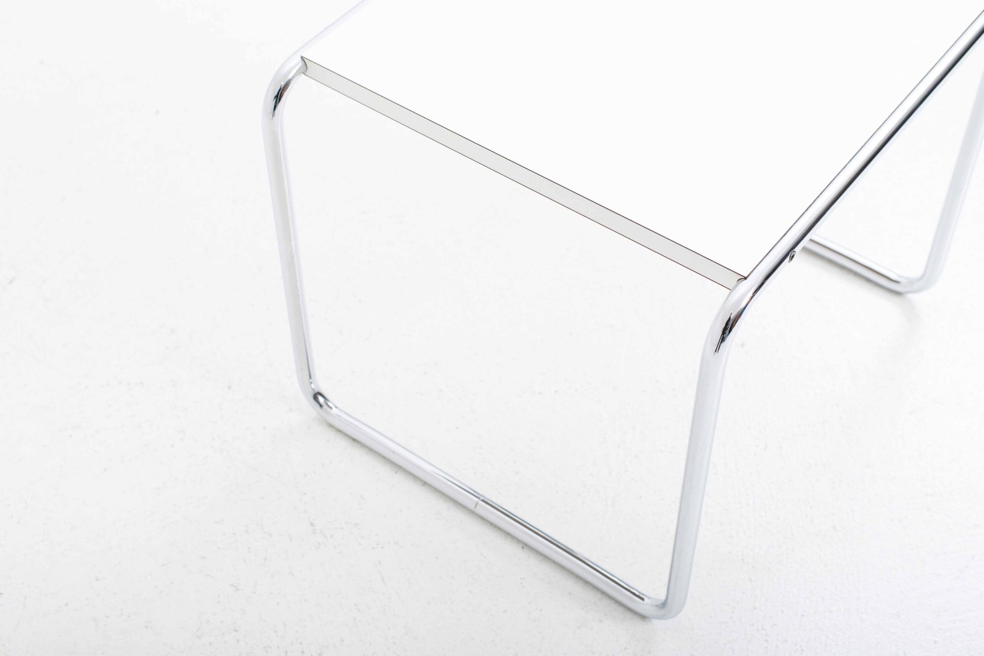 Vintage Couchtisch Laccio 1 von Marcel Breuer für Gavina/Knoll in Weiß