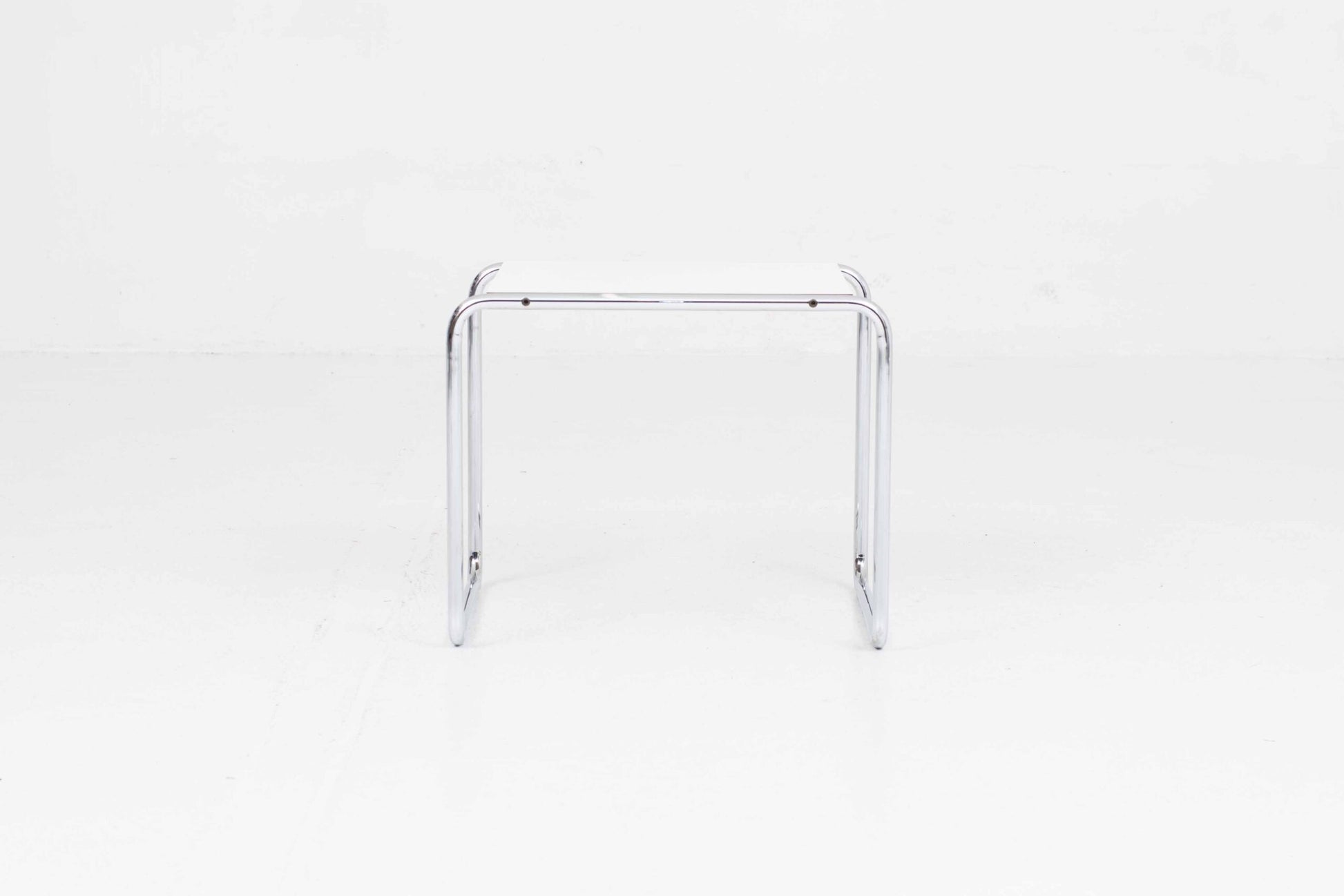 Vintage Couchtisch Laccio 1 von Marcel Breuer für Gavina/Knoll in Weiß
