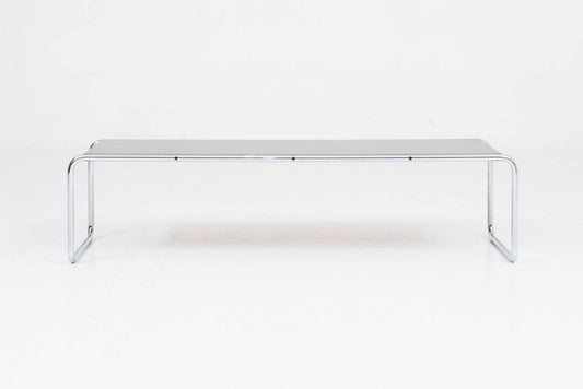 Vintage Couchtisch Laccio 2 von Marcel Breuer für Gavina/Knoll in Schwarz