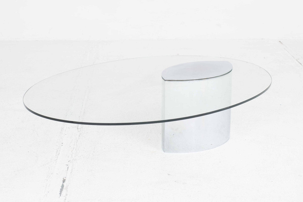 Vintage Couchtisch Lunario von Cini Boeri für Gavina