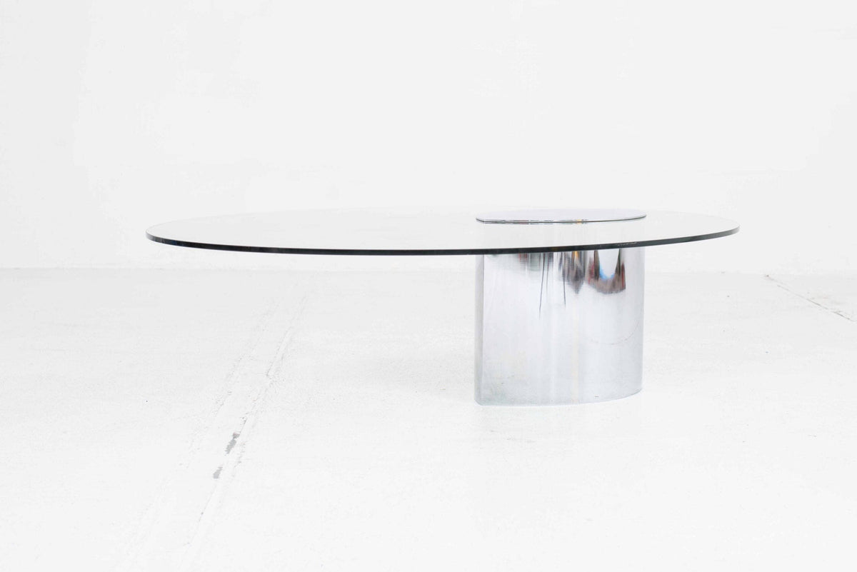 Vintage Couchtisch Lunario von Cini Boeri für Gavina