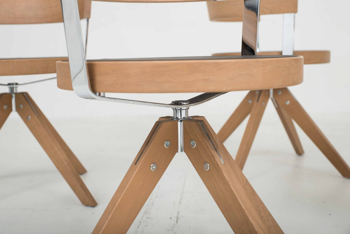 Chair G125 by Mathias Seiler for Girsberger Eiche