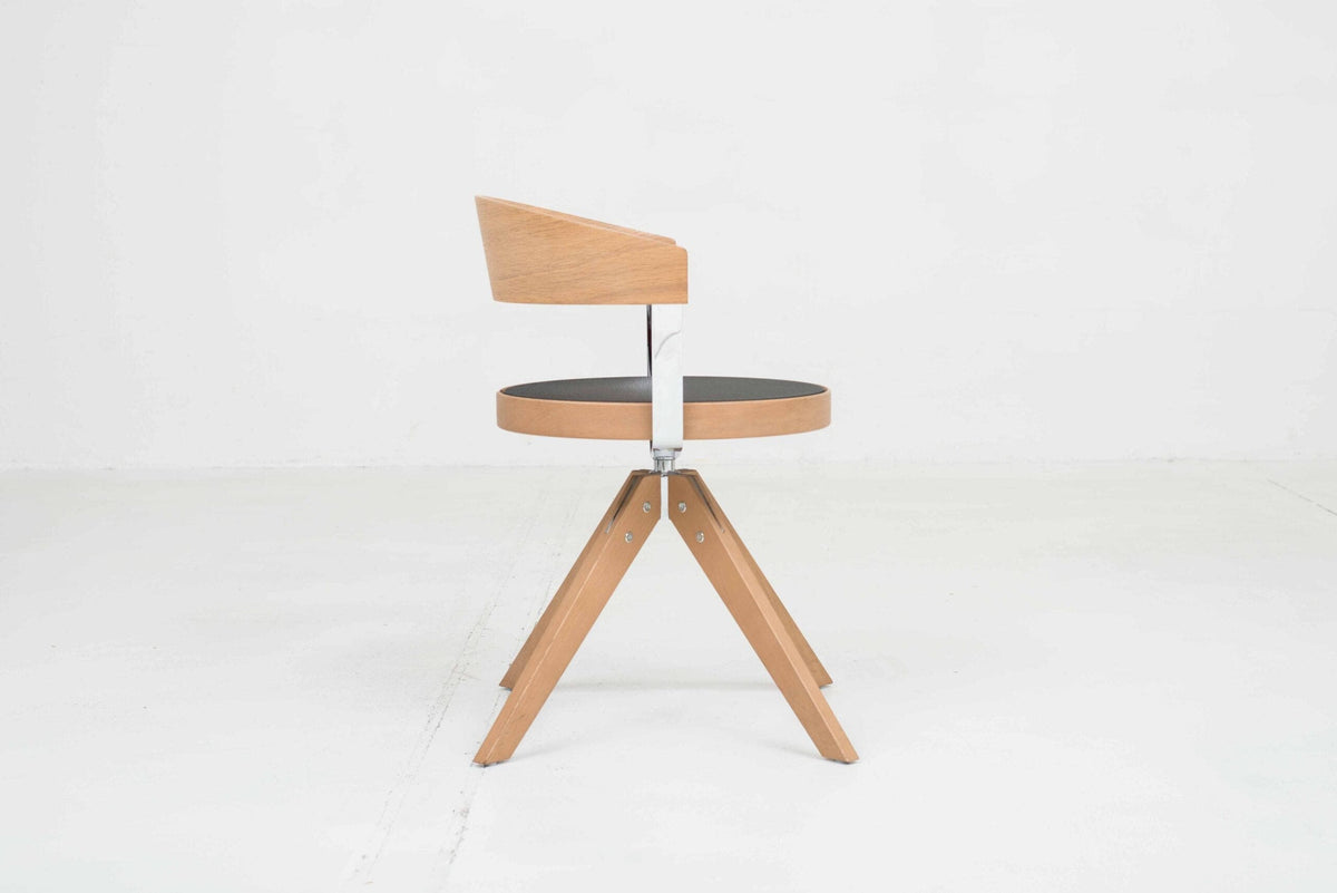Chair G125 by Mathias Seiler for Girsberger Eiche