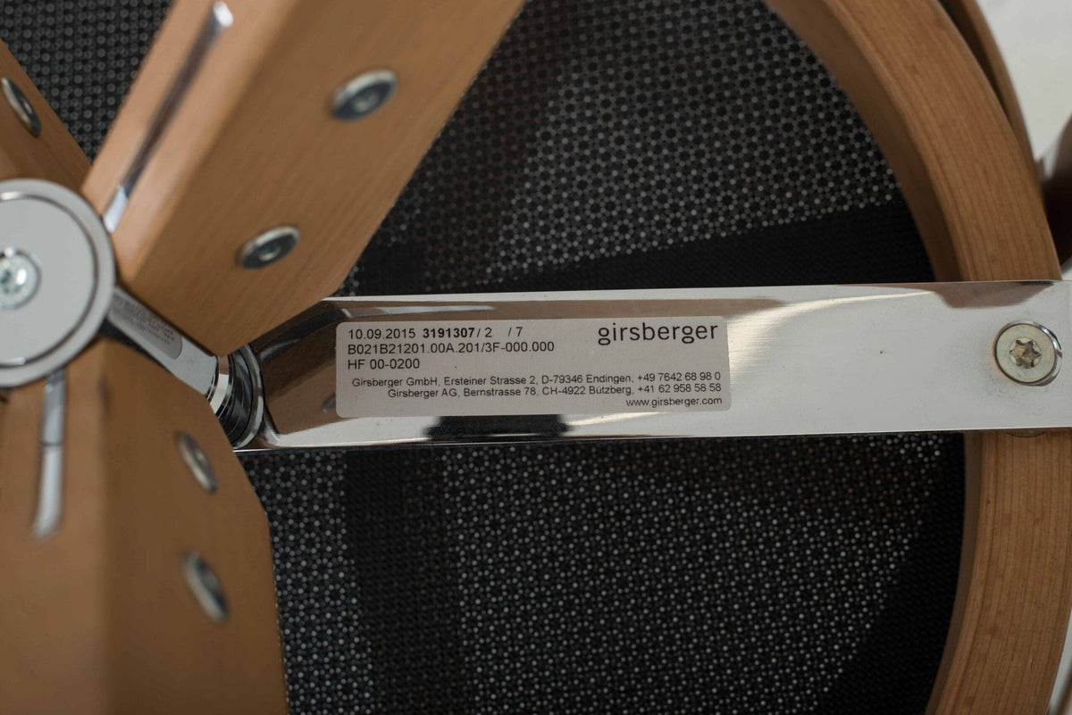 Chair G125 by Mathias Seiler for Girsberger Eiche