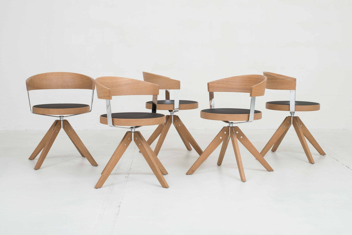 Chair G125 by Mathias Seiler for Girsberger Eiche