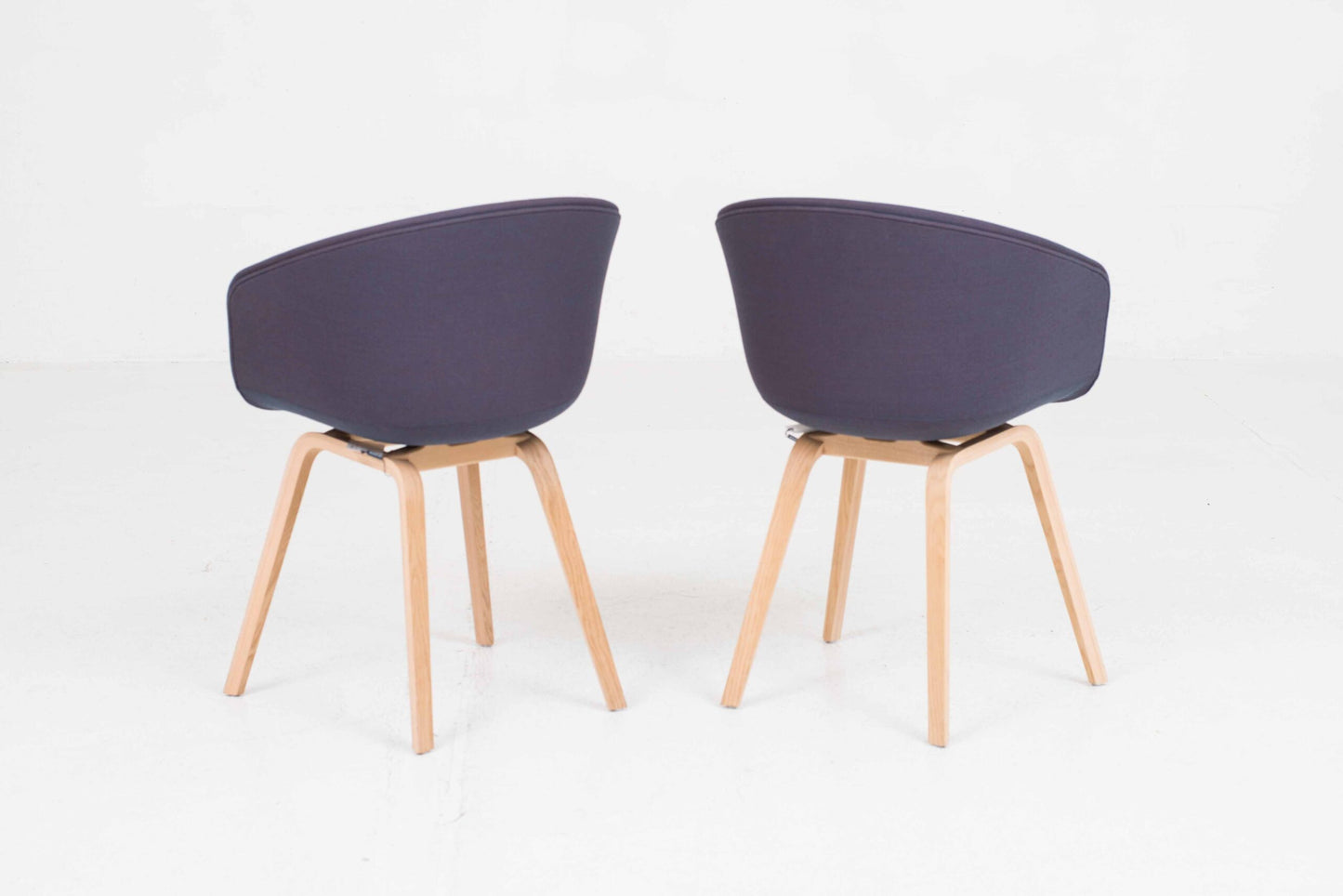Vintage Stuhl "About A Chair AAC 23" von Hee Welling für HAY in Blau