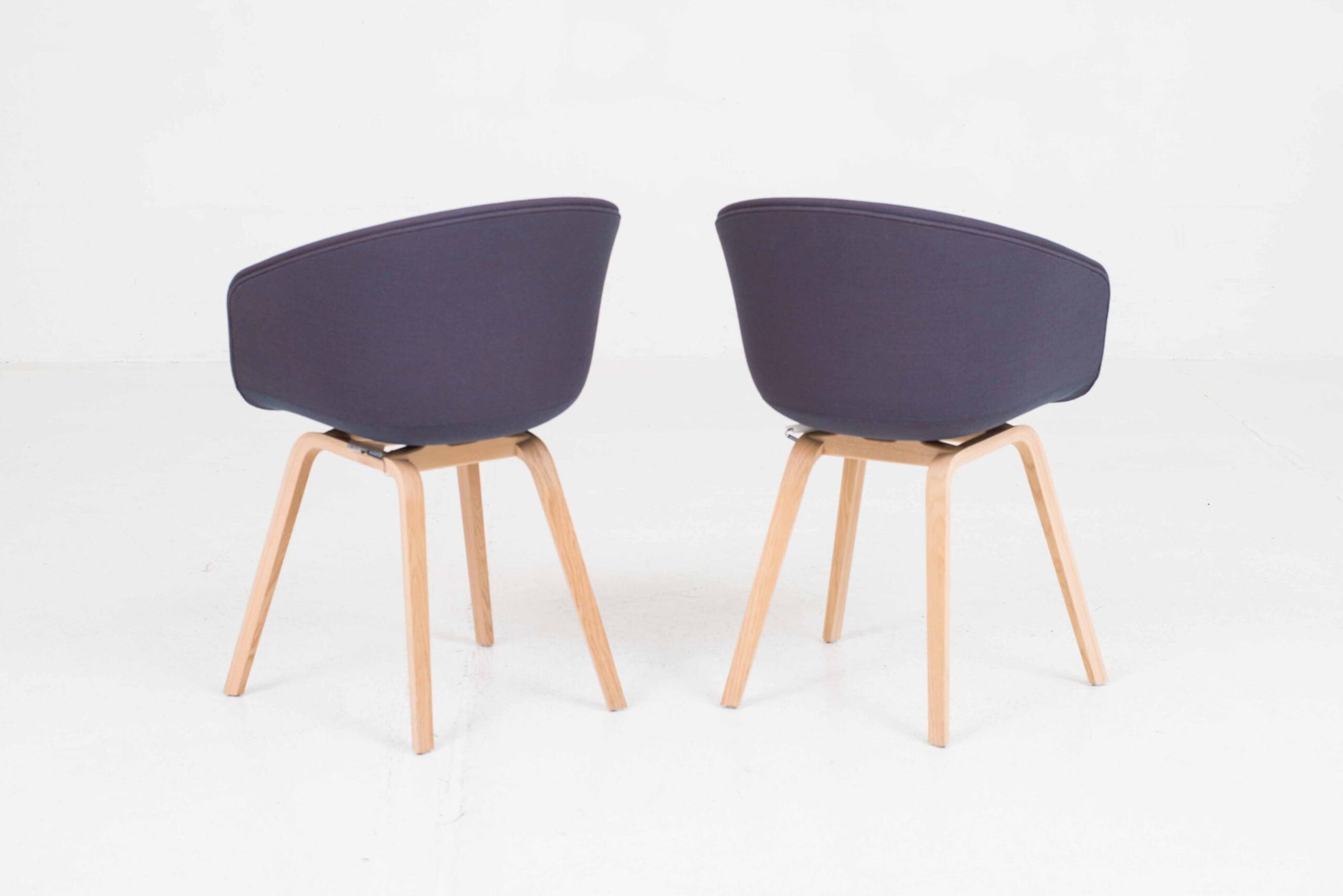 Vintage Stuhl "About A Chair AAC 23" von Hee Welling für HAY in Blau