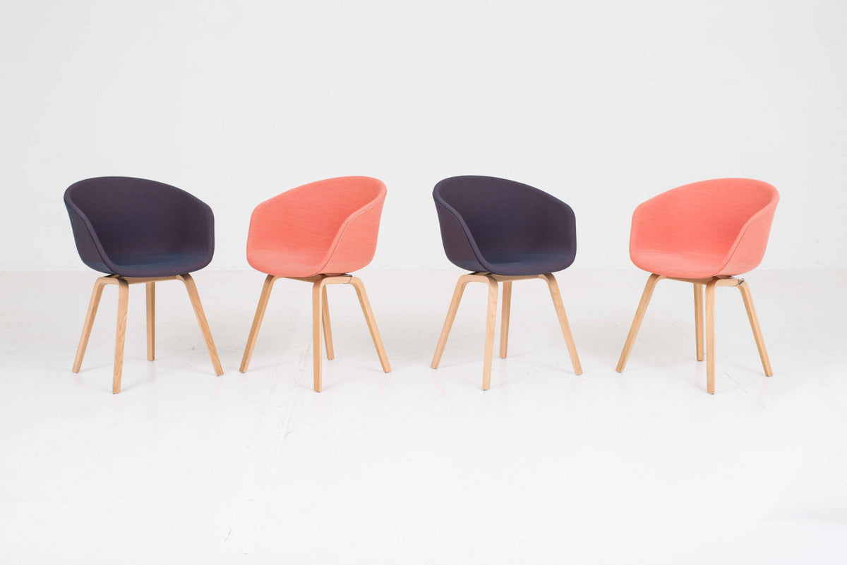 Vintage Stuhl "About A Chair AAC 23" von Hee Welling für HAY in Blau
