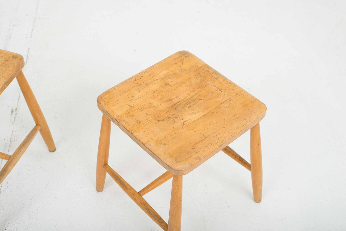 Vintage stool by Ilmari Tapiovaara for Hagafors 1950s