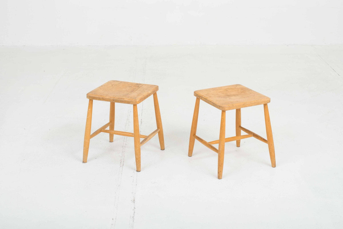 Vintage stool by Ilmari Tapiovaara for Hagafors 1950s