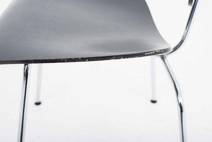 Vintage Stuhl DCM von Charles und Ray Eames für Herman Miller, Schwarz