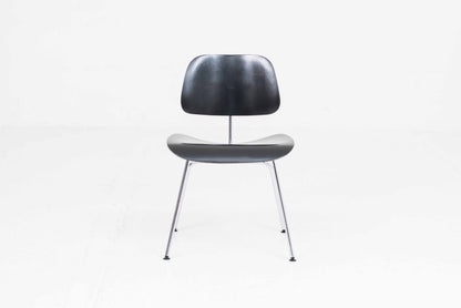 Vintage Stuhl DCM von Charles und Ray Eames für Herman Miller, Schwarz