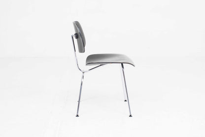 Vintage Stuhl DCM von Charles und Ray Eames für Herman Miller, Schwarz