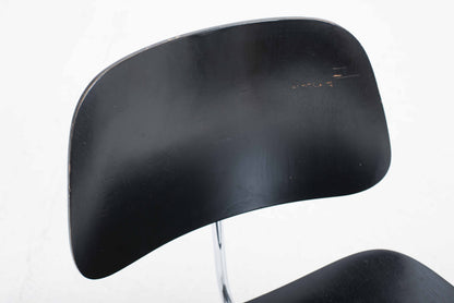 Vintage Stuhl DCM von Charles und Ray Eames für Herman Miller, Schwarz