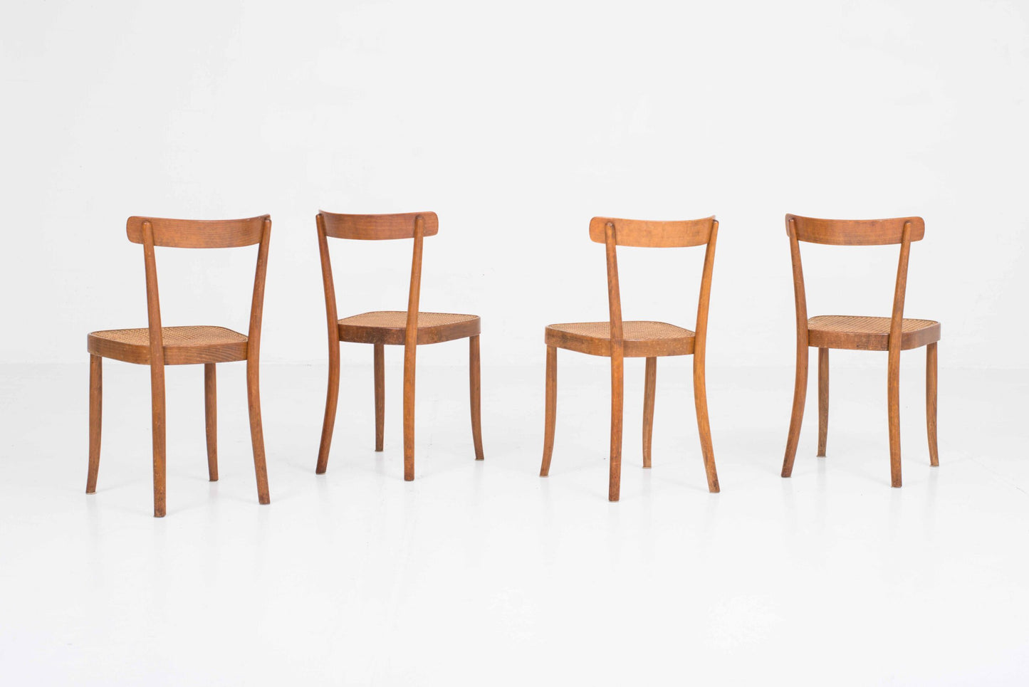 Vintage Stuhl 1-256 von Werner Max Moser für Horgenglarus Set von 4