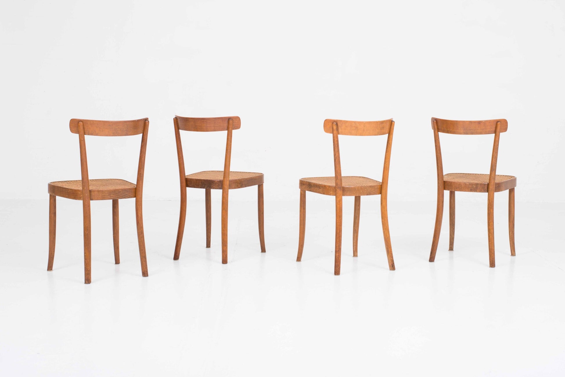 Vintage Stuhl 1-256 von Werner Max Moser für Horgenglarus Set von 4