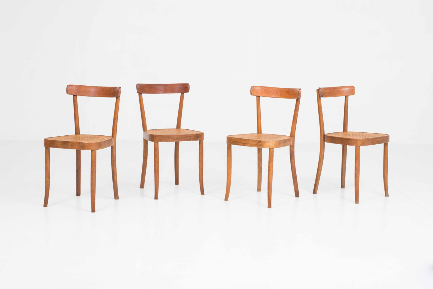 Vintage Stuhl 1-256 von Werner Max Moser für Horgenglarus Set von 4