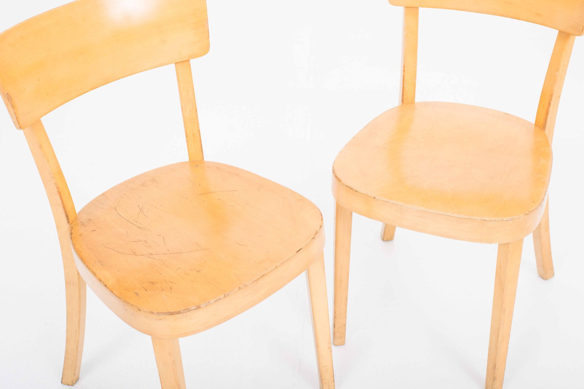 Vintage Stuhl Classic 1-380 von Horgenglarus mit Gebrauchsspuren