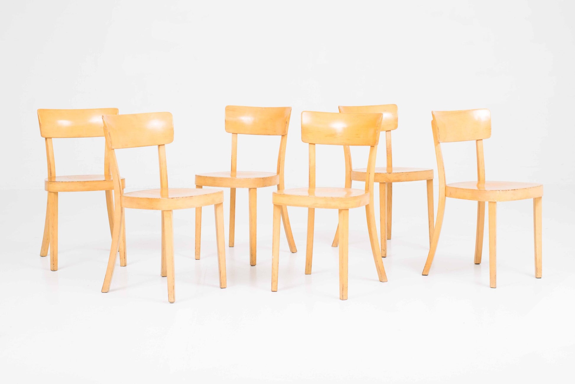 Vintage Stuhl Classic 1-380 von Horgenglarus mit Gebrauchsspuren