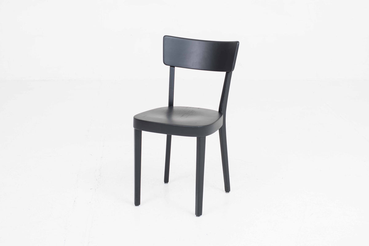 Vintage Stuhl Classic 1-380 von Horgenglarus Schwarz