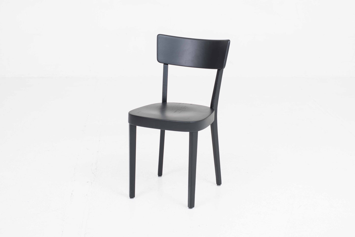 Vintage Stuhl Classic 1-380 von Horgenglarus Schwarz