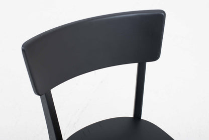 Vintage Stuhl Classic 1-380 von Horgenglarus Schwarz