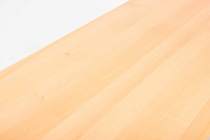 Vintage Tisch Delta t-1670 von Horgenglarus braun Buchenholz