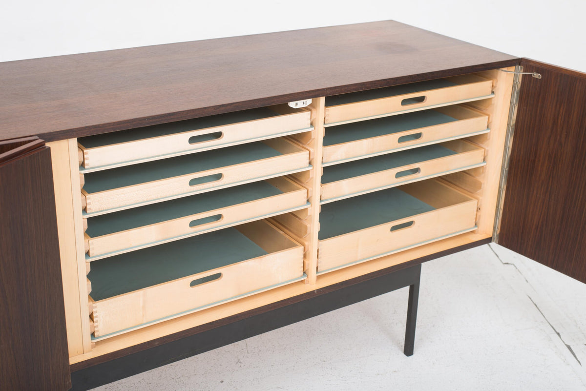 Vintage Sideboard B40 von Dieter Wäckerlin für Idealheim in Palisander