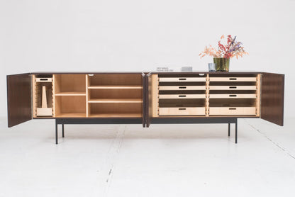 Vintage Sideboard B40 von Dieter Wäckerlin für Idealheim in Palisander