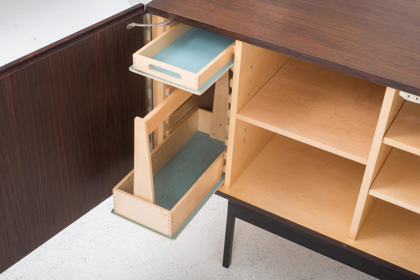 Vintage Sideboard B40 von Dieter Wäckerlin für Idealheim in Palisander