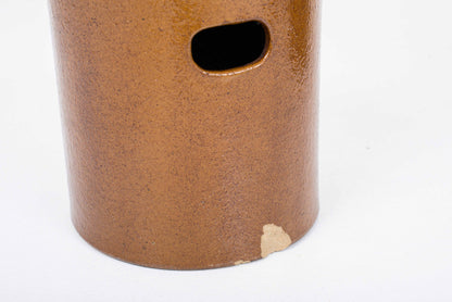 Vintage Tisch und Hocker Set von 5 von Schaffhauser Steinzeug