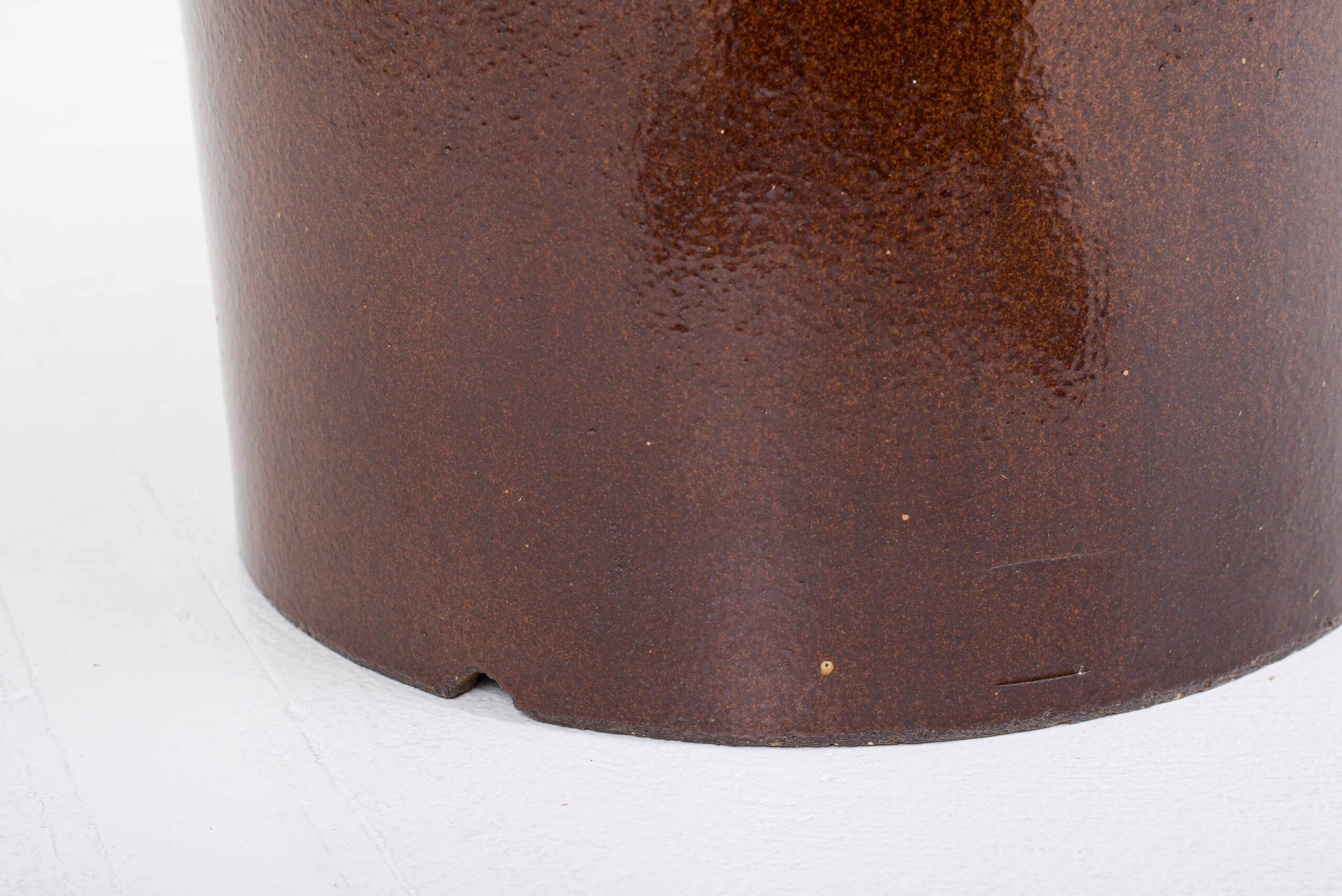 Vintage Tisch und Hocker Set von 5 von Schaffhauser Steinzeug