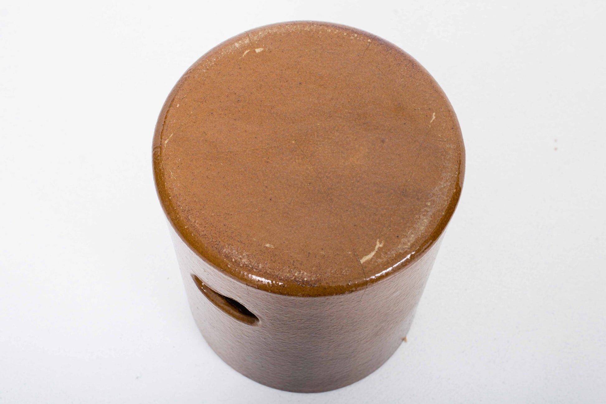 Vintage Tisch und Hocker Set von 5 von Schaffhauser Steinzeug