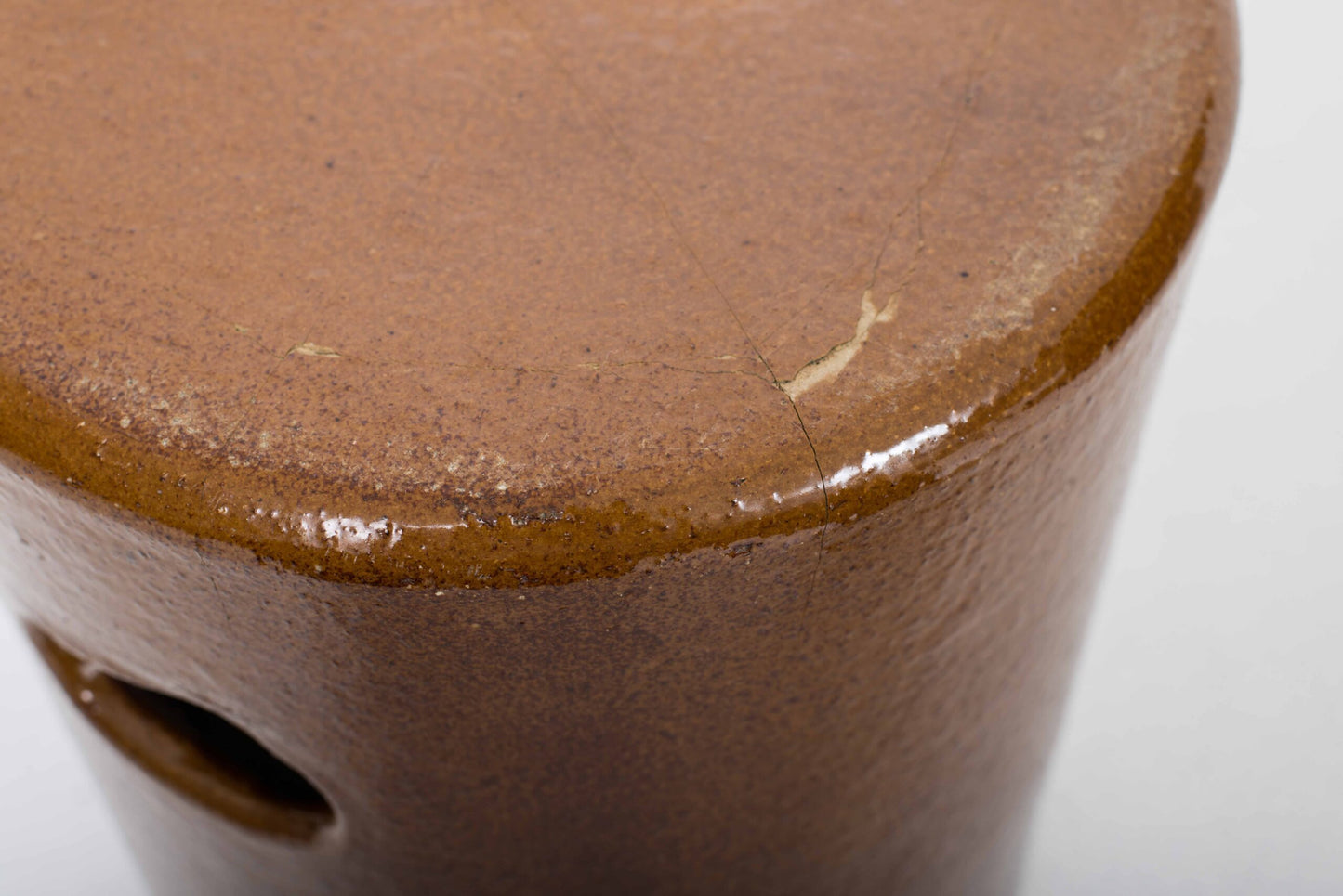 Vintage Tisch und Hocker Set von 5 von Schaffhauser Steinzeug