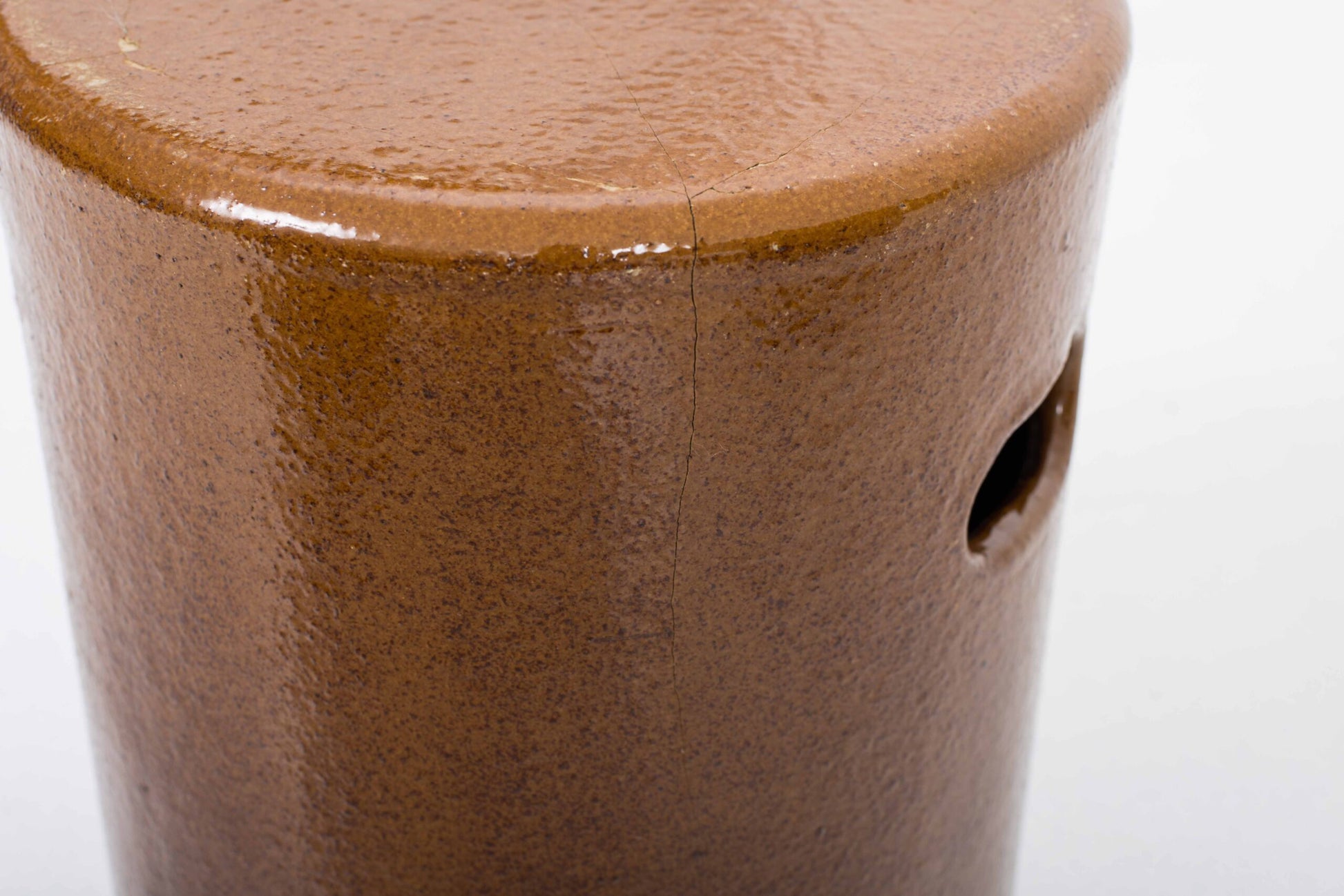 Vintage Tisch und Hocker Set von 5 von Schaffhauser Steinzeug