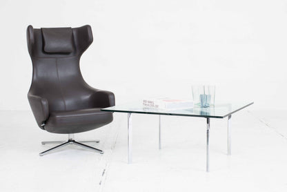 Table basse vintage Barcelona de Ludwig Mies van der Rohe pour Knoll