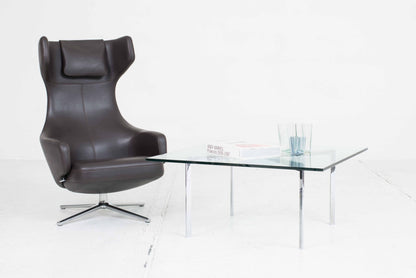 Table basse vintage Barcelona de Ludwig Mies van der Rohe pour Knoll